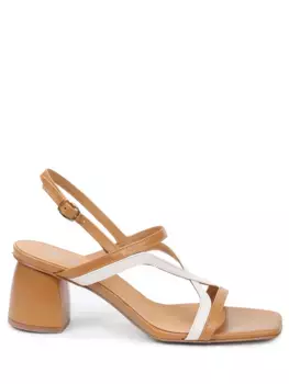 Босоножки кожаные