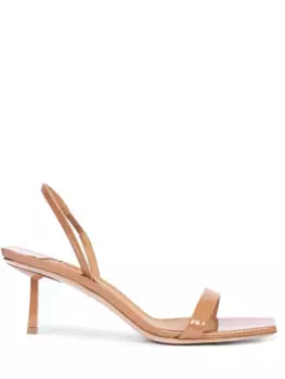 Босоножки кожаные