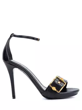 Босоножки кожаные ALEXANDER MCQUEEN
