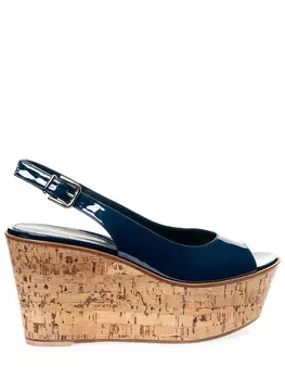 Босоножки кожаные GIANVITO ROSSI