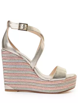 Босоножки кожаные JIMMY CHOO