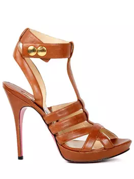 Босоножки кожаные LUCIANO PADOVAN