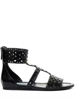 Босоножки кожаные PRADA
