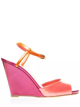 Босоножки кожаные SERGIO ROSSI