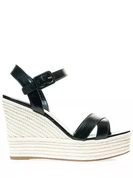 Босоножки кожаные SERGIO ROSSI