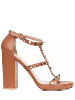 Босоножки кожаные VALENTINO GARAVANI