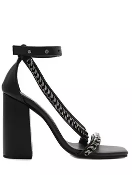 Босоножки с цепочкой кожаные LNB