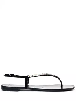 Босоножки со стразами GIUSEPPE ZANOTTI