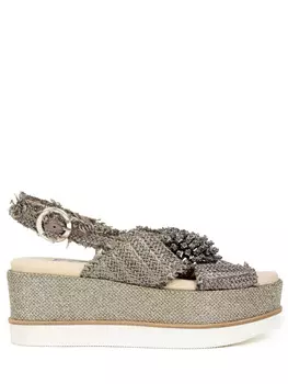 Босоножки текстильные LEMAT