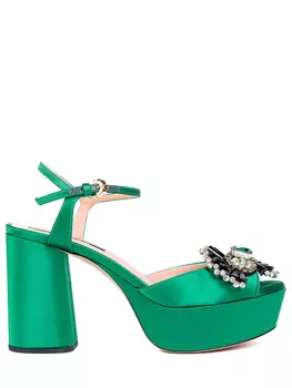 Босоножки текстильные ROCHAS