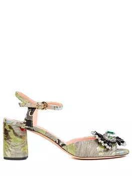 Босоножки текстильные ROCHAS