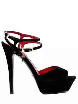 Босоножки замшевые CESARE PACIOTTI