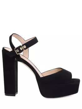 Босоножки замшевые Ryder STUART WEITZMAN