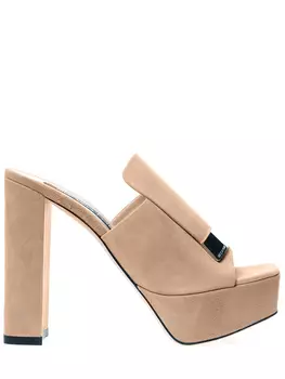 Босоножки замшевые SERGIO ROSSI