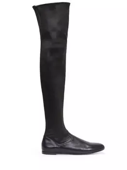 Ботфорты кожаные