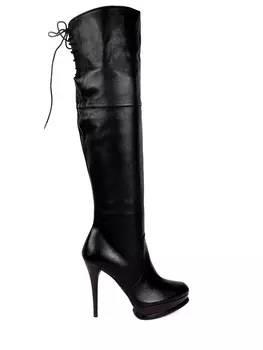 Ботфорты кожаные STUART WEITZMAN