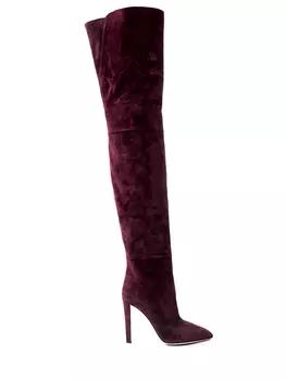 Ботфорты замшевые SERGIO ROSSI