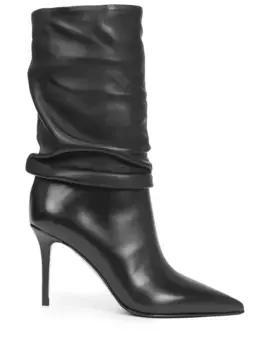 Ботильоны кожаные