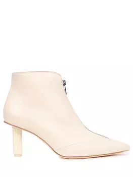 Ботильоны кожаные