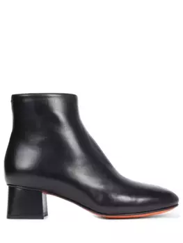Ботильоны кожаные