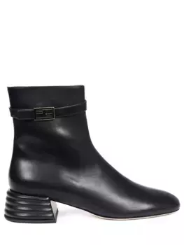 Ботильоны кожаные