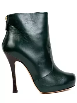 Ботильоны кожаные POLLINI