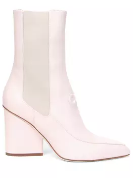 Ботильоны кожаные S.FERRAGAMO