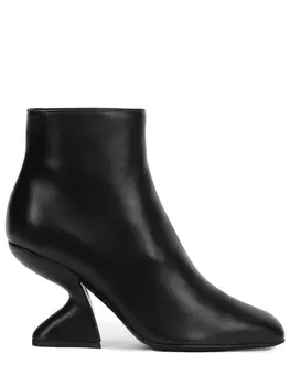 Ботильоны кожаные S.FERRAGAMO