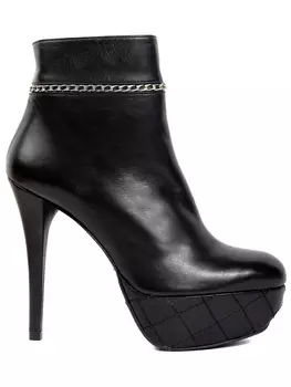 Ботильоны кожаные STUART WEITZMAN