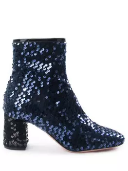 Ботильоны с пайетками ROCHAS