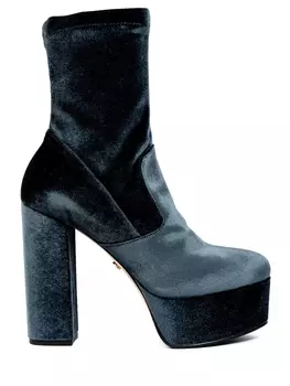 Ботильоны велюровые LE SILLA