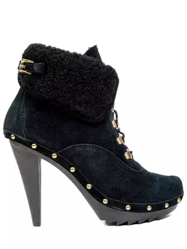 Ботильоны замшевые на меху DSQUARED2