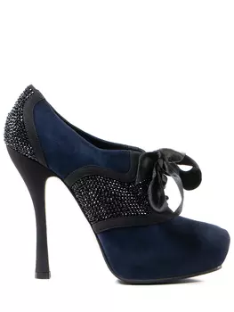 Ботильоны замшевые RENE CAOVILLA