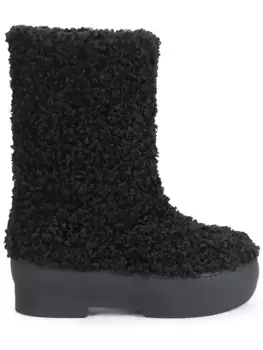 Ботинки из экоширлинга на меху Gia 22