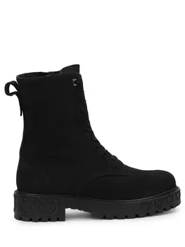 Ботинки из нубука S.FERRAGAMO