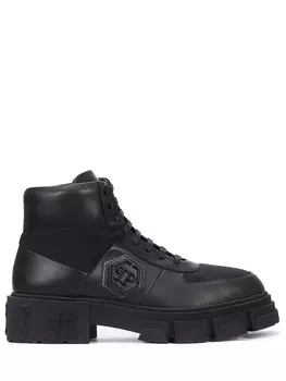 Ботинки комбинированные