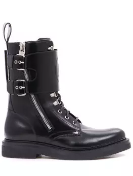 Ботинки кожаные