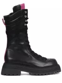 Ботинки кожаные