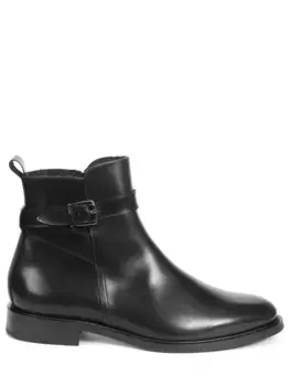 Ботинки кожаные на байке