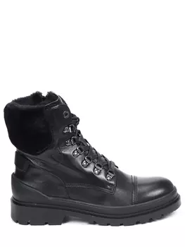 Ботинки кожаные на меху