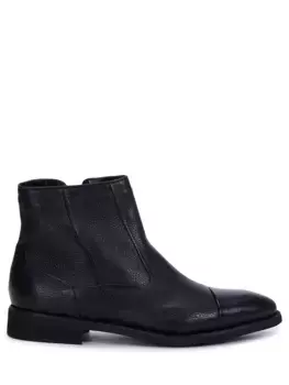 Ботинки кожаные на меху