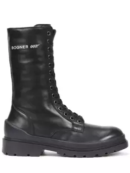 Ботинки кожаные на меху BOGNER