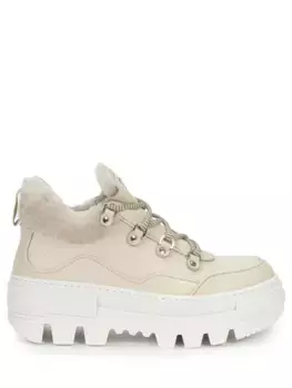 Ботинки кожаные на меху