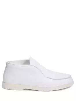 Ботинки кожаные на меху