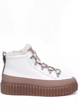 Ботинки кожаные на меху