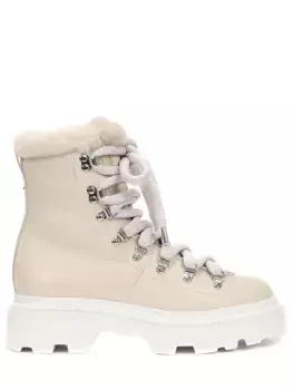 Ботинки кожаные на меху