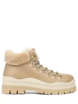 Ботинки кожаные на меху Arosa