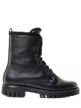 Ботинки кожаные на меху PHILIPP PLEIN