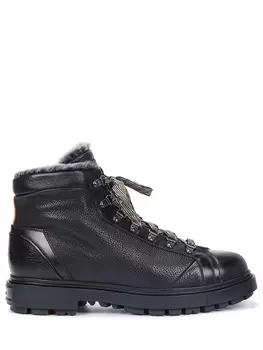 Ботинки кожаные на меху SANTONI