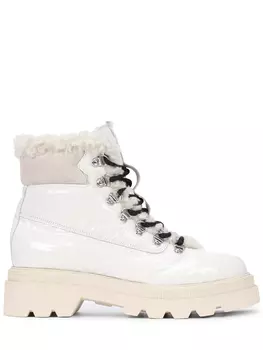 Ботинки кожаные на меху VOILE BLANCHE